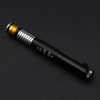 China Aluminum alloy& Dueling polycarbonate FOCSABER Revan metal handle led lightsaber infinite color soft swing lock multiple blaster sounds fonts for sale