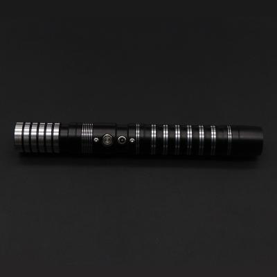 China Aluminum alloy& High quality FOCSABERFOCSABER polycarbonate porcelain lightsaber lightsaber with RGB infinite color changing sound effects blaster lightsaber swo for sale