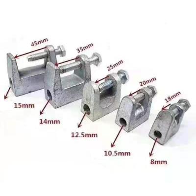 China High Quality Metal Beam Clamp Custom Sizes Construction Hardware Made In China for sale