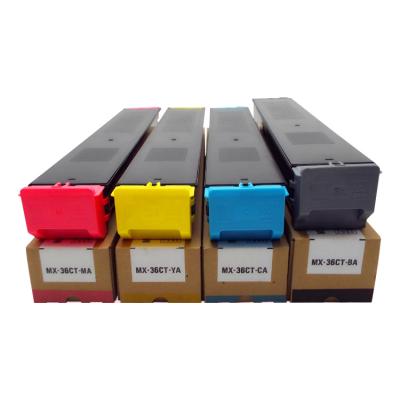 China MX36 ink COMPATIBLE compatible toner cartridge for MX-2610N 2615 3110 3115 3140 3610 3640 MX-2618 3118 original 3618 264 3148 3648 genuine for sale