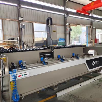 China Automatischer Vorhang-Spielautomat-fugende Aluminiummaschine zu verkaufen