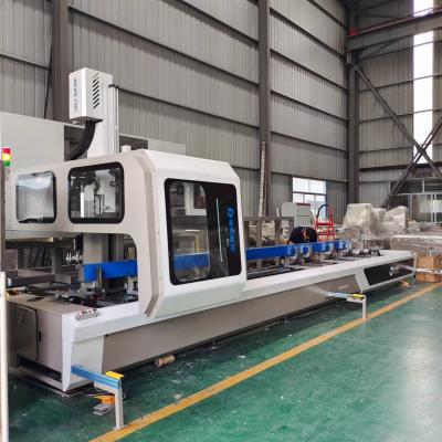 China 7000mm ATC CNC 4-Axis Vertical Aluminum Alloy Door, Window And Curtain Wall Making Machine for sale