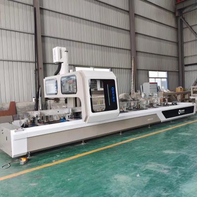 China Automatic Aluminum Cutting Machine 7m 4 Axis Milling Machine For Curtain Wall for sale