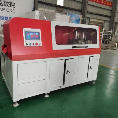 China Industrieller einzelner Kopf CNC-Aluminiumausschnitt sah die Maschinen-automatische Fütterung mit 500mm Sägeblatt zu verkaufen