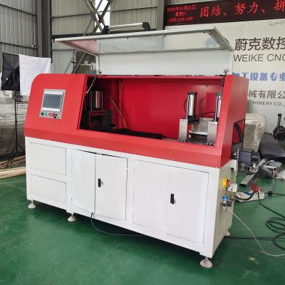 China CNC Industrial Aluminium Solid Aluminium Bar 90 Degree Single Head Cutting Saw for sale