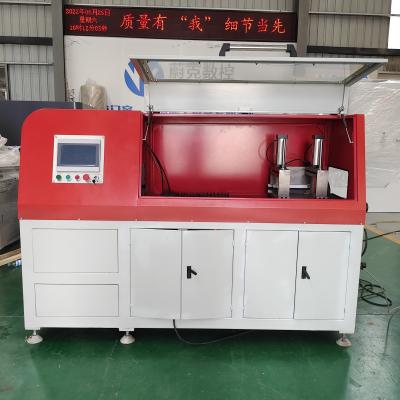 China CNC Solid Aluminum Profile Cutting Saw  Servo Feeding Cutter Machine With 90 Degree Cutting Anlge for sale