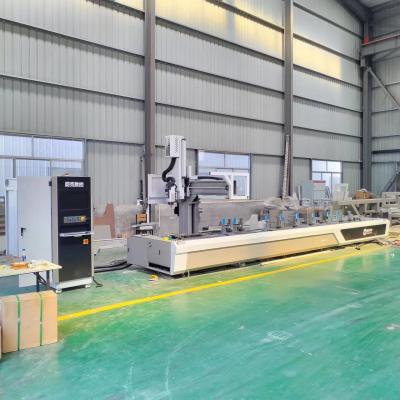 China CNC 4 van de aluminiumsnijmachine As het Boren Malen en Snijmachine voor Gordijngevel en Vensterdeur Te koop