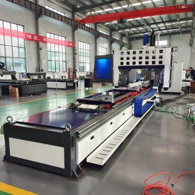 China 5 Achsen Gantry Aluminium-Bearbeitungszentrum Vorhangwandmachmaschinen zu verkaufen