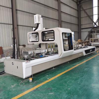 China 6500mm 7000mm Gantry Type Vertical Spindle Aluminium CNC Machining Centre   window door curtain wall cutting saw for sale