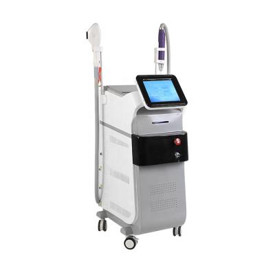 China Advanced Permanent Pigment Removal and Skin Rejuvenation OPT IPL ND Yag Laser Hair Removal Machine High Power 2000W SHR for sale