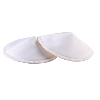 China ABSORBENT Non Slip Women Whole-Sale Organic Bamboo Nursing Folded Sexy Lady  Reusable Washable Bowl Breast Pad for sale