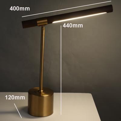 China Gold Modern Industrial Classic Adjustable Base Unique Nordic Luxury Vintage Kids Bedside Reading Modern Led Study Desk Table Light for sale