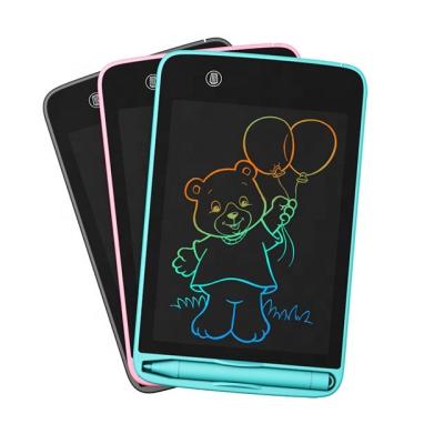 China 2022 New Arrivals Kids Electronic Drawing Book Portable Multiple Color Message Graphics 6.5 Inch LCD Writing Tablet for sale