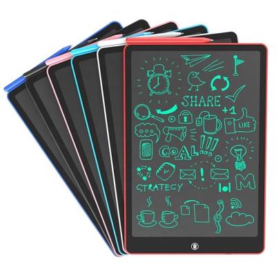 China 15 Inch Memo Pad Erasable Graffiti Drawing Tablet LCD Writing Board Meeting Disc Business Board Graphics for Kids Adults for sale