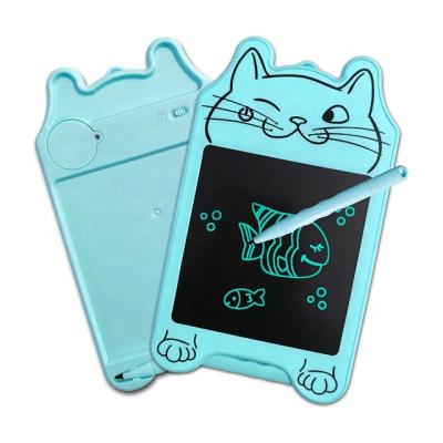 China Bestselling Cartoon Cat Educational Toys Portable LCD Writing Tablet Doodle Board Kids Drawing Pad for 3 Years Old Boys Girls Kids Age for sale