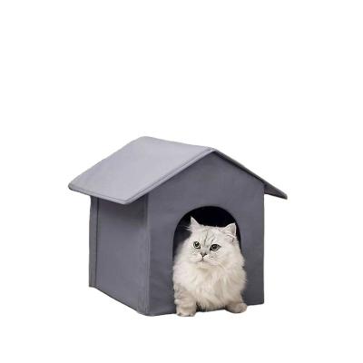 China Factory Waterproof Wood Luxury Cat House Manufacturer for sale