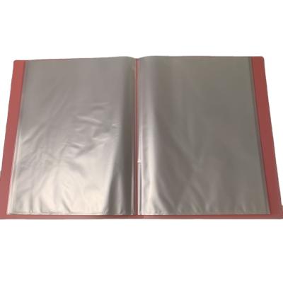 China High Cost Effective PP New Product Multi Color PP Mterial F/c 20 Pockets Display File Book for sale