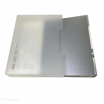 China PP Sell Best Promotion PP Clear Book F/c Document Holder 80 Pockets Display Wholesale Book for sale