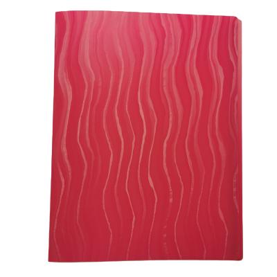 China Clear PP A4 Document Holder 40 Pockets PP Folder Solid Color Screen Book for sale