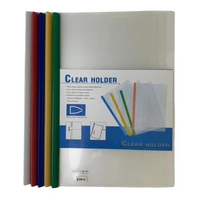 China China Factory Supply ECO-FRIENDLY Cover A4 Size Stick Clear Folder Holder China Factory Report for sale