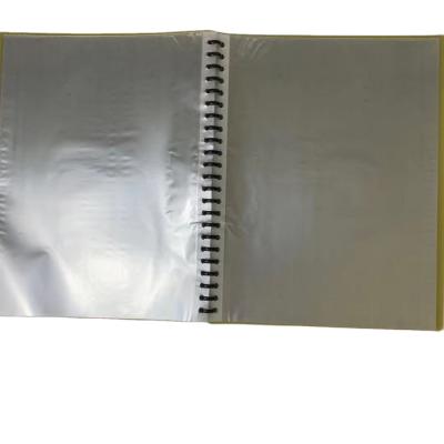 China OFFICE & SCHOOL Price Favorable PP Material A4 Multi-pocket Display Clear Folder Book for sale