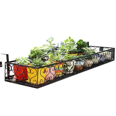 China 2020 Elegant Factory Price Balcony Garden Supplies Sustainable Iron Flower Stand for sale