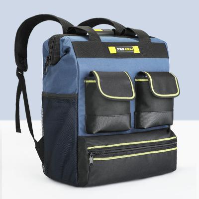 China Backpack Tool Bag Backpack Multifunctional Tool Backpack 1680D Waterproof And Wear Resistant for sale