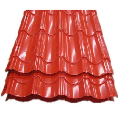 China Hot Dipped PPGI Steel Roofing Sheet SGCC / CGCC Pre Painted Metal Roofing Sheet for sale