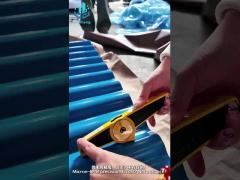 Color Coated PPGI Corrugated Sheet 1400mm - 1799mm Corrugated Metal Roof Panels