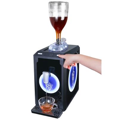 China Portable New Beverage Dispenser For Liquor Machine Mini Whiskey Tap Dispenser Cooling Iced Adjustable Temperature Newly With LED Display for sale