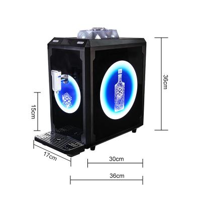 China Mini Portable Liquor Machine Vodka Whiskey Refrigerator Single Bottle Freezer Cold Drawn Liquor Cooling System Modern Appliance For Bar for sale