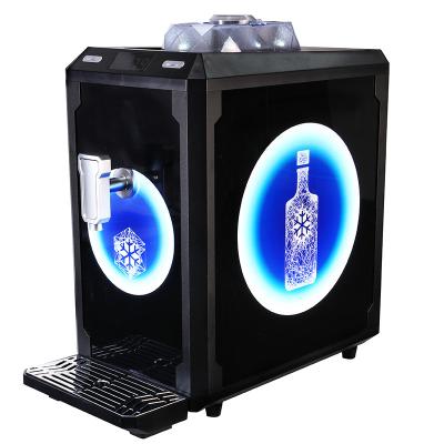 China Home Appliance Mini Portable Freezer Wine Machine Whiskey Dispenser Bottle Liquor Single Tap Cooling Dispenser for sale