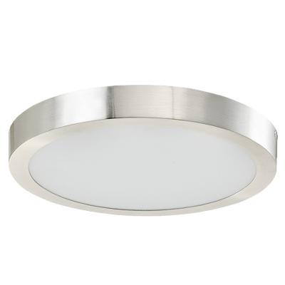 China Modern Round Drum Shape White Acrylic Single Ceiling Light Style UL ETL Certificated Home Light Fixture LED Ceiling Lamp for sale