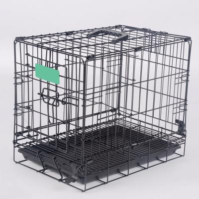 China Durable Portable Steel Wire Pet Cage Dog Wire Cage Wholesale for sale