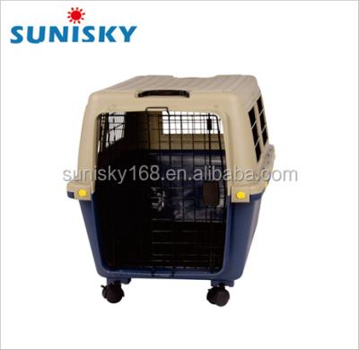 China Viable High Quality Large Commercial Plastic Carriers Large Dogs Cage New Popular Pet Supply for sale