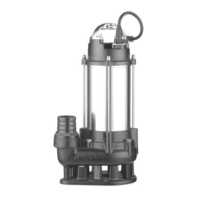 China 0.75kw WQD Sewage Transport and Flood Control Stainless Steel Submersible Sewage Pump for sale