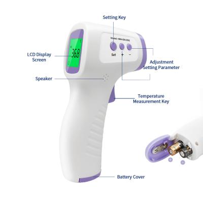 China Portable Non Contact Digital Thermometer High Precision For Infants / Kids / Adults for sale