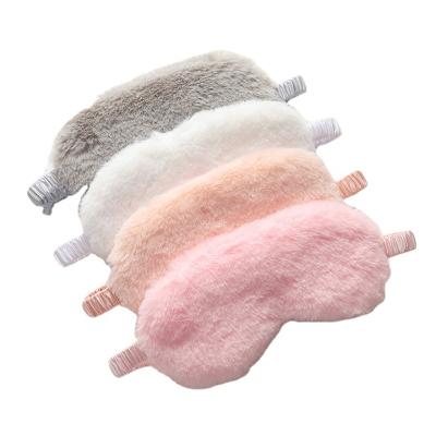 China Sunscreen Rabbit Hair Sunscreen And Nap Breathable Skin-Friendly Eye Mask for sale