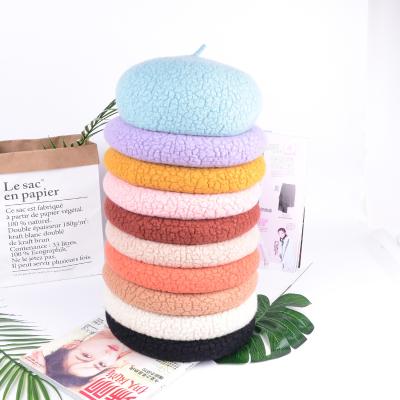 China Latest retro design wool beret hat autumn and winter fashion painter hat beret breathable comfortable woman for sale