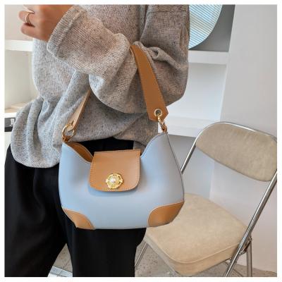 China Professional High Quality Design PU Messenger Bag Textured Women Bags Soft Leather Handbag for sale