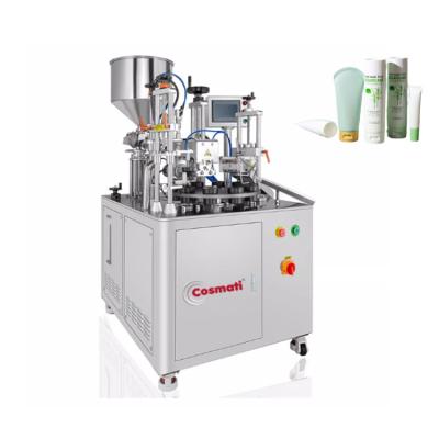 China Semi automatic plastic tube filling and ultrasonic sealing machine for shampoo for sale