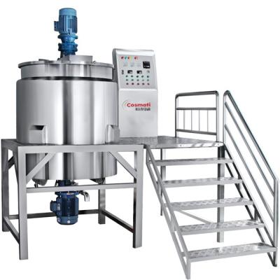 China 1000L Liquid Washing Homogenizing Mixing Machine Steam or Electrical Heating for sale