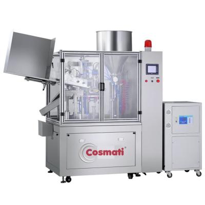 China Automatic PE Tube Filling Sealing Machine for Cosmetics Toothpaste Lotion for sale