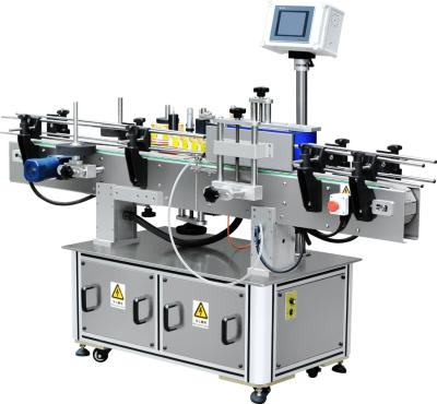 China Automatic horizontal round bottle reagent bottle high-speed labeling machine for sale