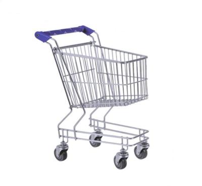 China Convenience Supermarket Trolley Children Steel Metal Children Shopping Shopping Trolley for sale