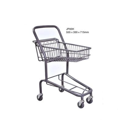 China Unveiling Factory Sales Metal Shopping Trolley Cart For Japanese Style for sale