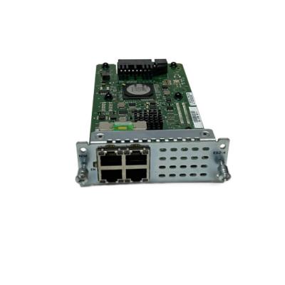 China Tested 100% Original Used Nim-ES2-4 4-Port layer Gigabit Ethernet Switch Module Interface Card for sale