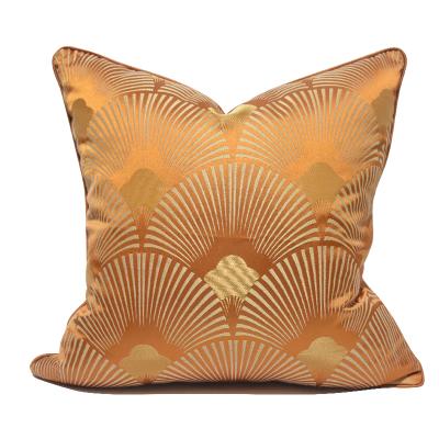 China Nondisposable Simple Modern Orange Propeller Shaped Bed Simple Modern Orange Helix Shaped Pillow Cover Pillow Sofa Sofa Cover Orange Custom Made for sale