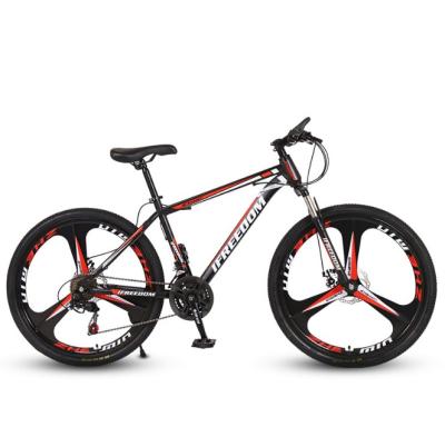 China 24inch Safe Material Racing Mountain Bike Shock Absorption Variable Speed ​​Men And Women Simple Promotional Mountain Bike Gifts for sale