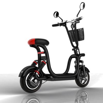 China Steel Wholesales 400W Brushless Motor Smart Foldable Electric Scooters for sale